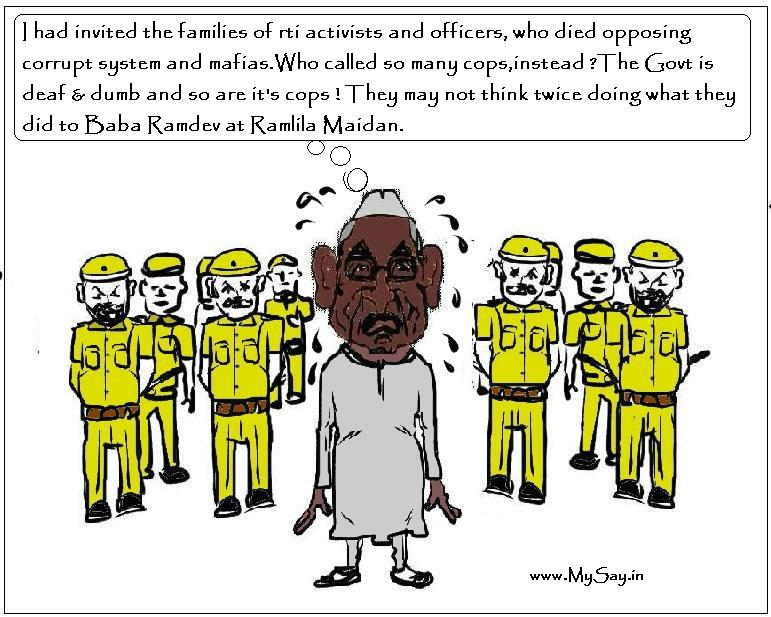 jantar mantar protest –  | Fresh Quotes Cartoons & Doodles on Mugs  & T-Shirts