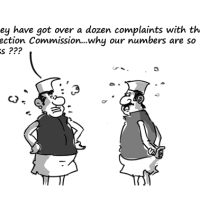 Political Parties Competing for complaints and controversies?